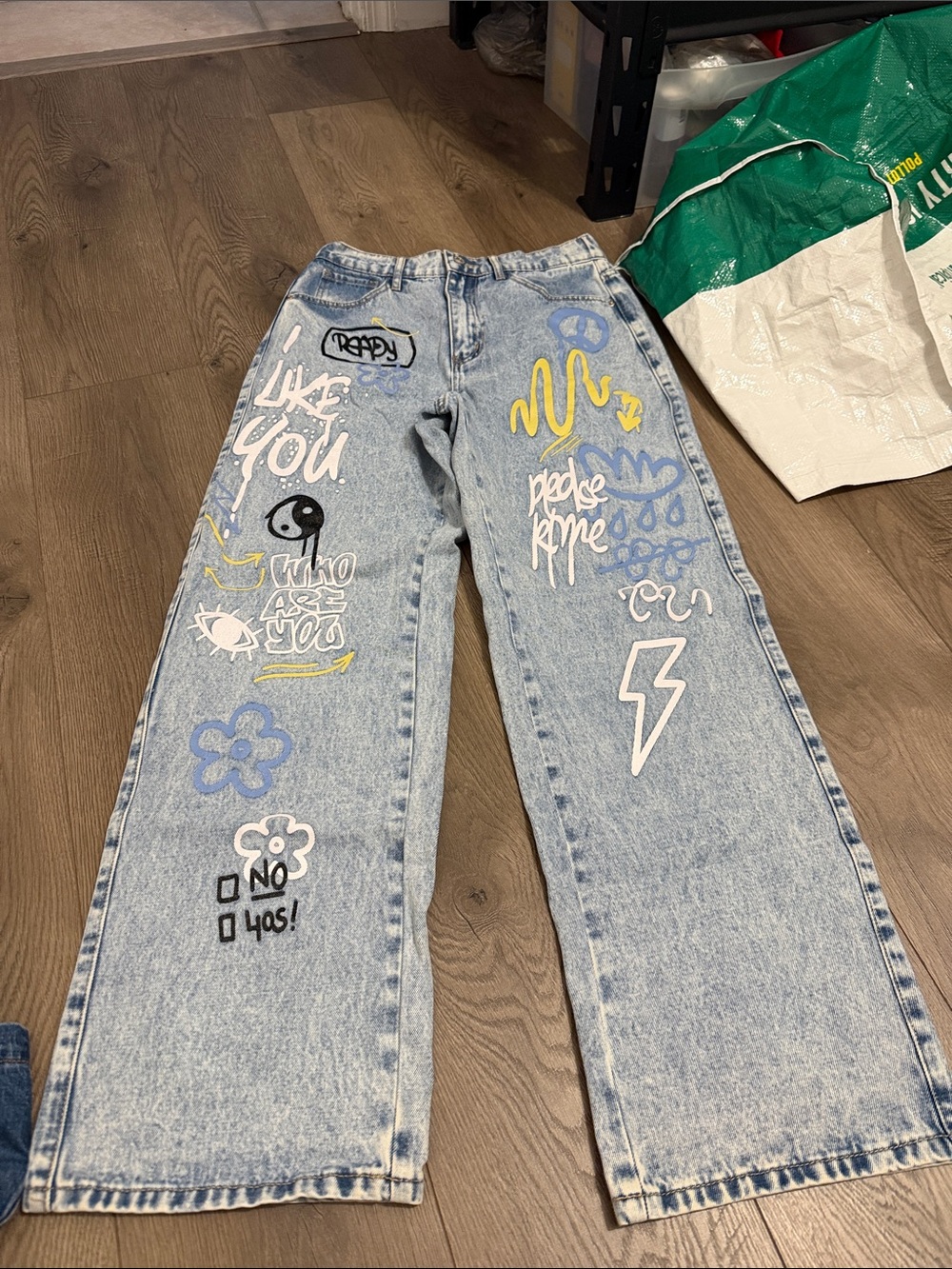 SHEIN size large jeans @@@@